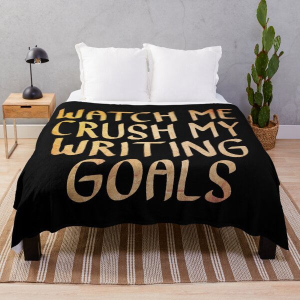 Item preview, Watch me Crush my Writing Goals designed and sold by ACC .