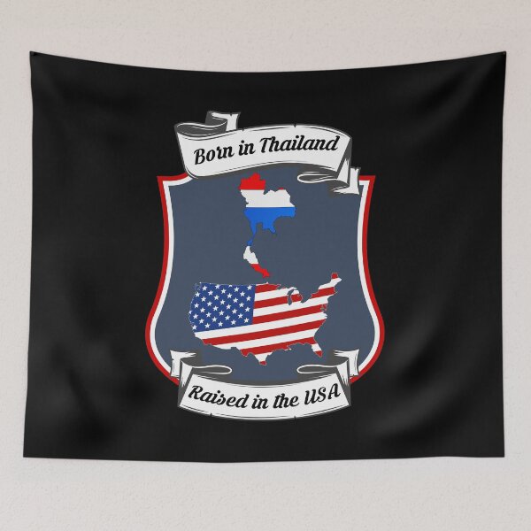Item preview, Born in Thailand, raised in the USA Heritage designed and sold by Tony ⭐⭐⭐⭐⭐.