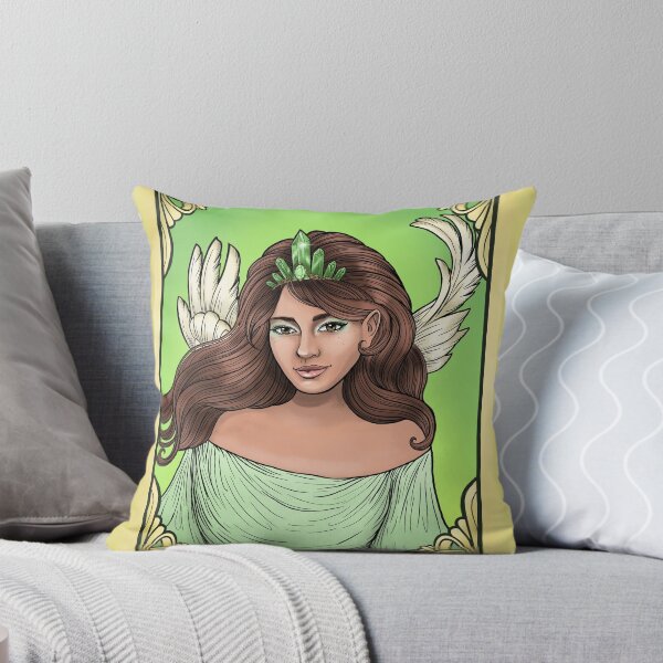 Item preview, fantasy Green Emerald angel designed and sold by Mariko Konno.