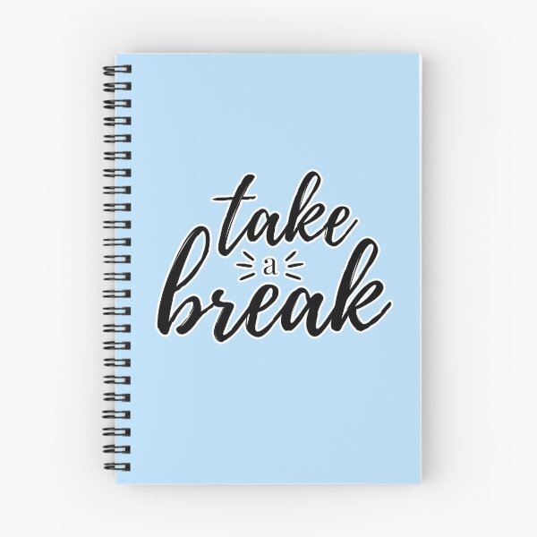 Item preview, Take a Break- Minimalist Lettering designed and sold by Trisha Banlasan.