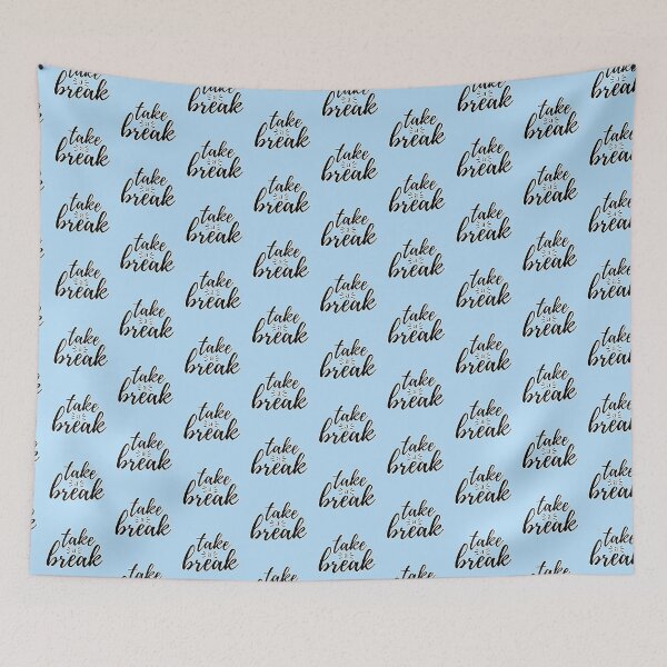 Item preview, Take a Break- Minimalist Lettering designed and sold by Trisha Banlasan.