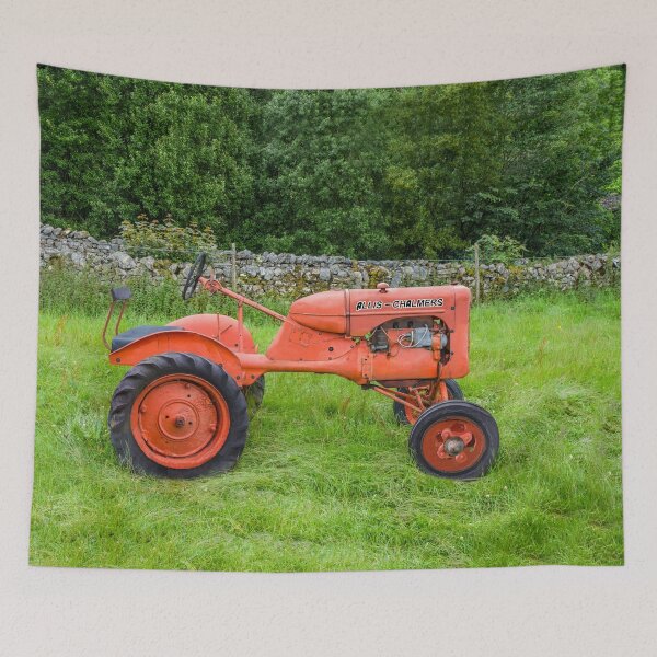 Item preview, Allis the orange tractor designed and sold by Millysuewood.