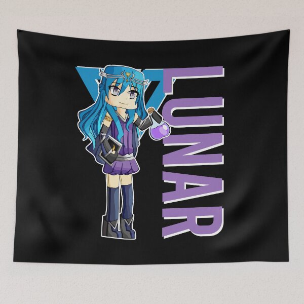 Item preview, Lunar Itsfunneh Funneh Krew gamer fan art 2022 designed and sold by Infdesigner.