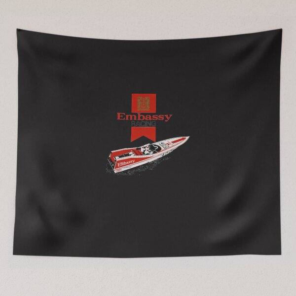 Item preview, 1970s Embassy Racing Boat.  designed and sold by wolnyla.