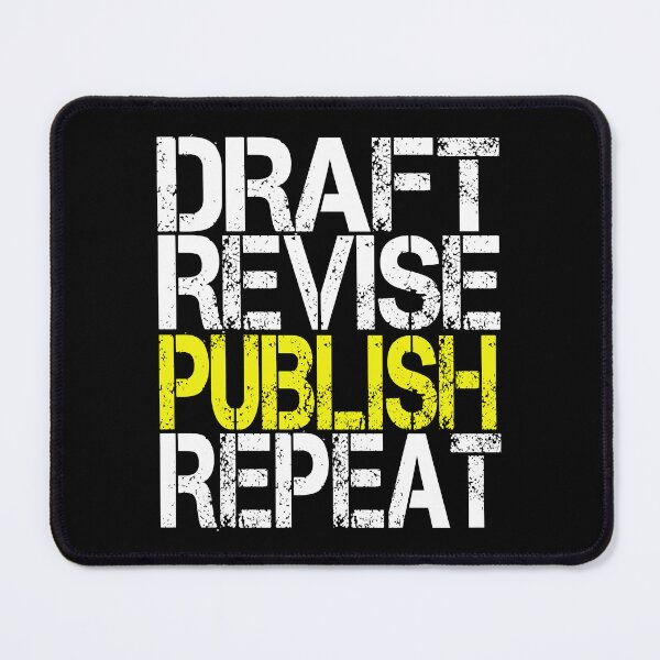 Item preview, Draft Revise Publish Repeat, Grunge  designed and sold by ACC .