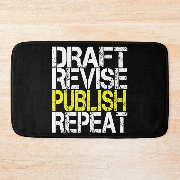 Item preview, Draft Revise Publish Repeat, Grunge  designed and sold by ACC .