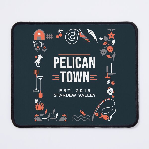 Item preview, Stardew Valley Inspired Pelican Town designed and sold by Needsmore.