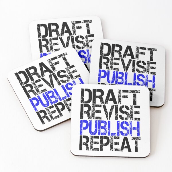 Item preview, Draft Revise Publish Repeat, Grunge  designed and sold by ACC .