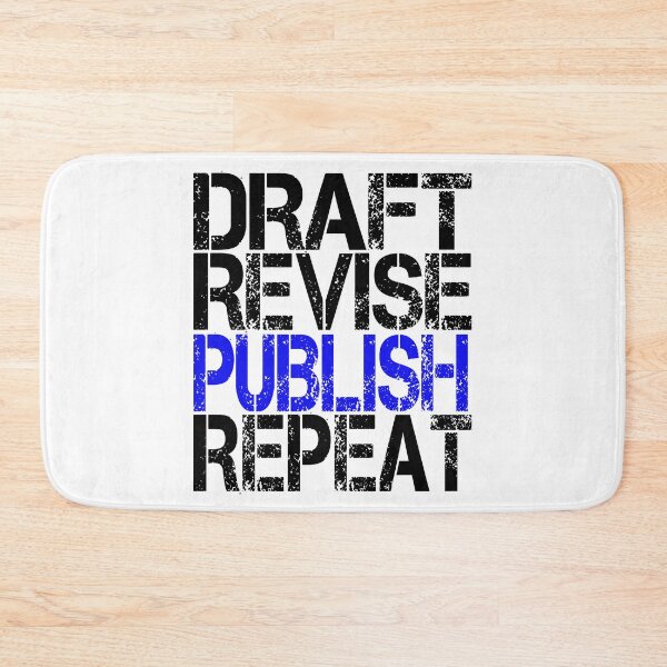 Item preview, Draft Revise Publish Repeat, Grunge  designed and sold by ACC .
