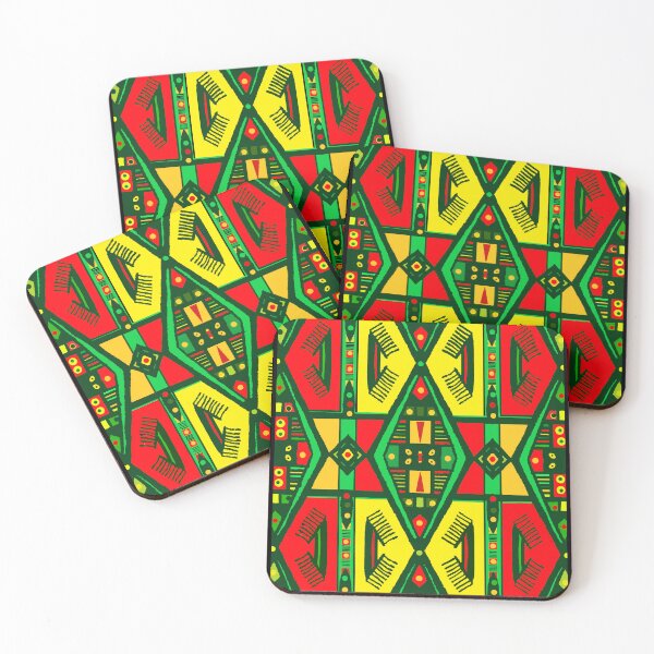 Item preview, Manjak African Wax Textile "Cachieu" One Love designed and sold by Tony Cisse.