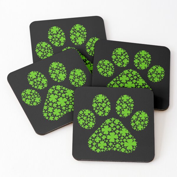Item preview, Shamrock Lucky Pawprint designed and sold by Deborah Camp.