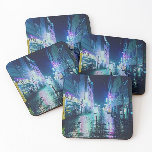 Item preview, Night Korean Cyberpunk Street  designed and sold by Mouse-Designs.