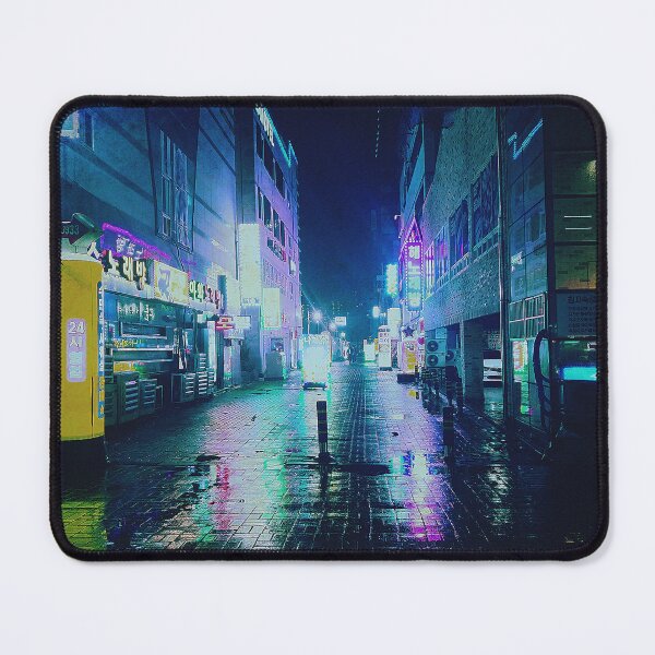 Item preview, Night Korean Cyberpunk Street designed and sold by Mouse-Designs.