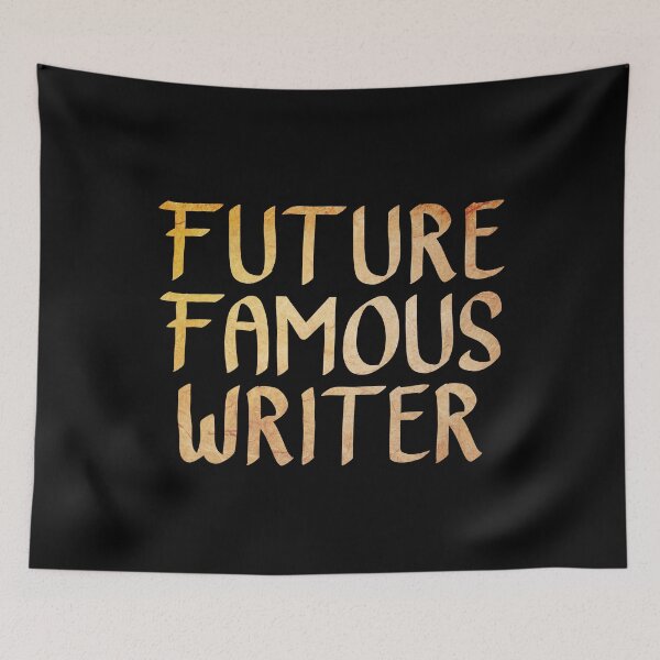 Item preview, Future Famous Writer designed and sold by ACC .