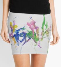 Simple colours Mini Skirt
