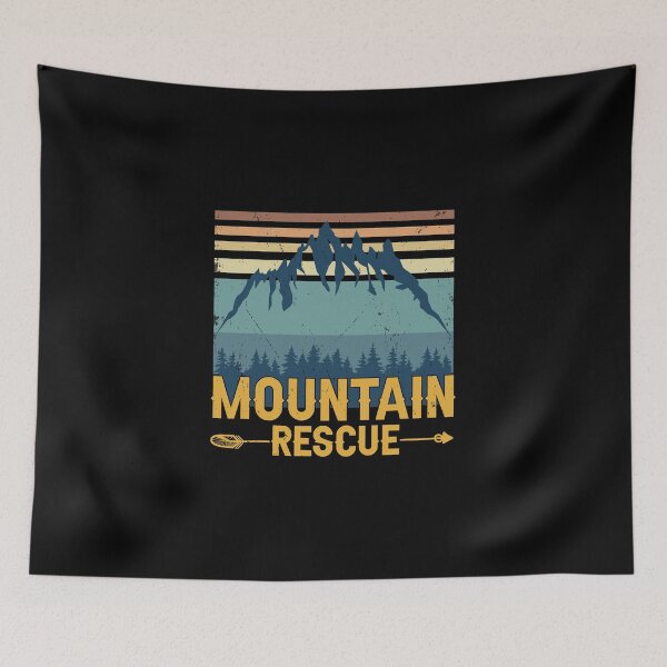 Item preview, Mountain Rescue Retro Search And Rescue designed and sold by StrongShirts.
