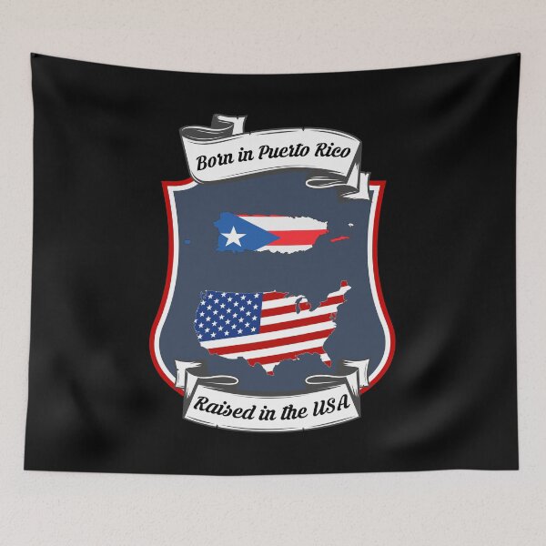 Item preview, Born in Puerto Rico, raised in the USA Heritage designed and sold by Tony ⭐⭐⭐⭐⭐.