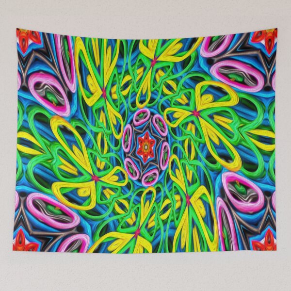 Item preview, Paper clip flower pattern designed and sold by Patternflower.