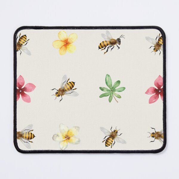 Item preview, Honey Bees and Flowers designed and sold by Pavnud.