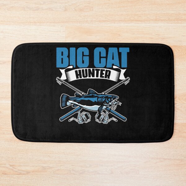 Item preview, Big Cat Hunt Funny Catfish Fishing For A Catfisher Fisherman designed and sold by Nessshirts.