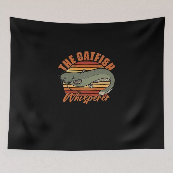 Item preview, Catfish Whisperer Funny Fishing Humor For A Catfisher Angler designed and sold by Nessshirts.