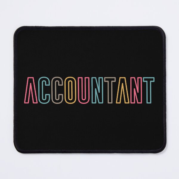 Item preview, Colorful Accounting Accountant designed and sold by NestaReign.