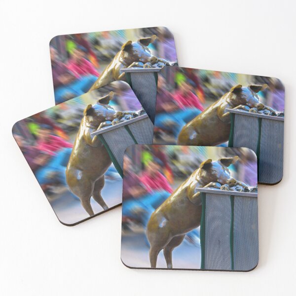 Item preview, Rundle Mall Pigs designed and sold by indiafrankk.