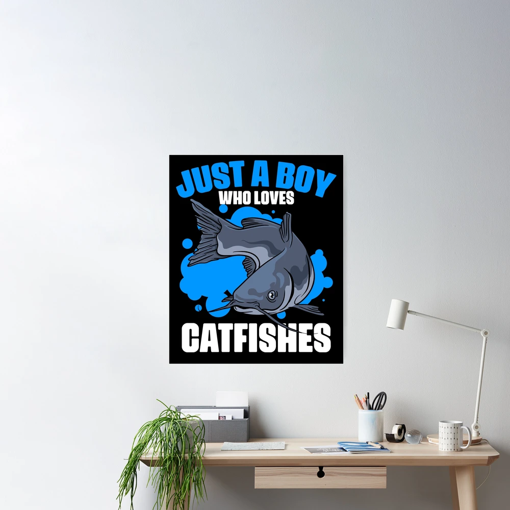 Catfish Whisperer Funny Fishing Lover Catfishing Graphic PopSockets  Swappable PopGrip