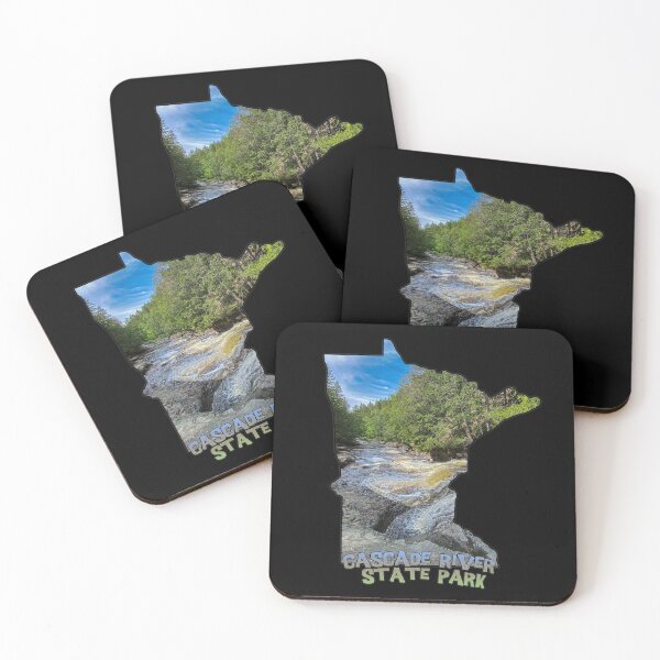 Item preview, Minnesota Outline (Cascade River State Park) designed and sold by gorff.