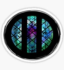 A Pop Opera: Stained Glass (circular) Sticker