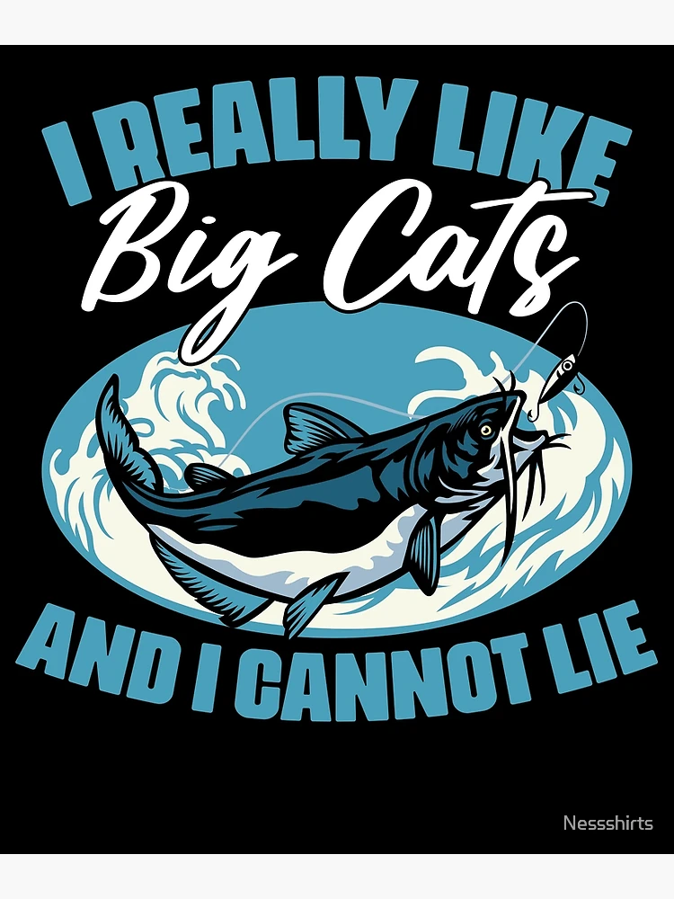 Cat Fishing Poster That's What I Do I Go Fishing And I Know Things Vin -  MostSuit