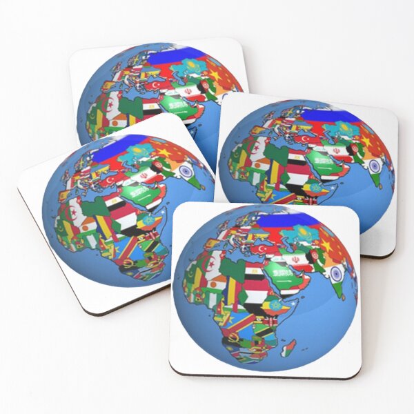 Item preview, Planet earth as a map designed and sold by StipeJ.