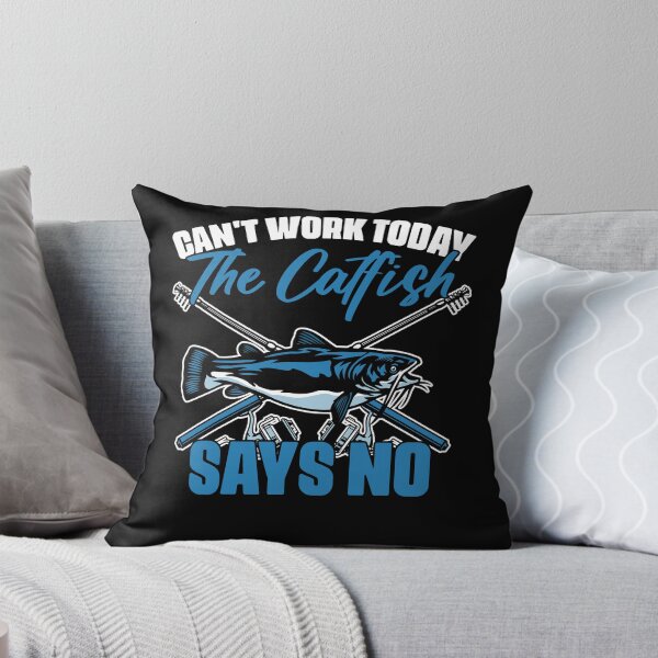 Item preview, Can't Work Today Funny Catfish Fishing Humor For A Catfisher designed and sold by Nessshirts.