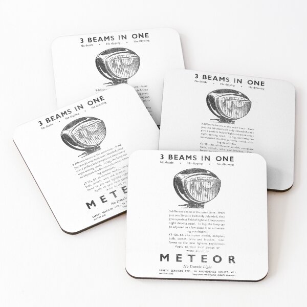 Item preview, Safety Services - Meteor No Dazzle Light - 1939 Vintage Advert designed and sold by BASlade93.