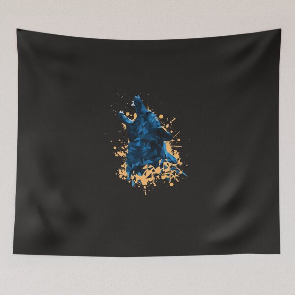 Item preview, Blue Geometric Barking Shepherd designed and sold by ghaorstcyr.