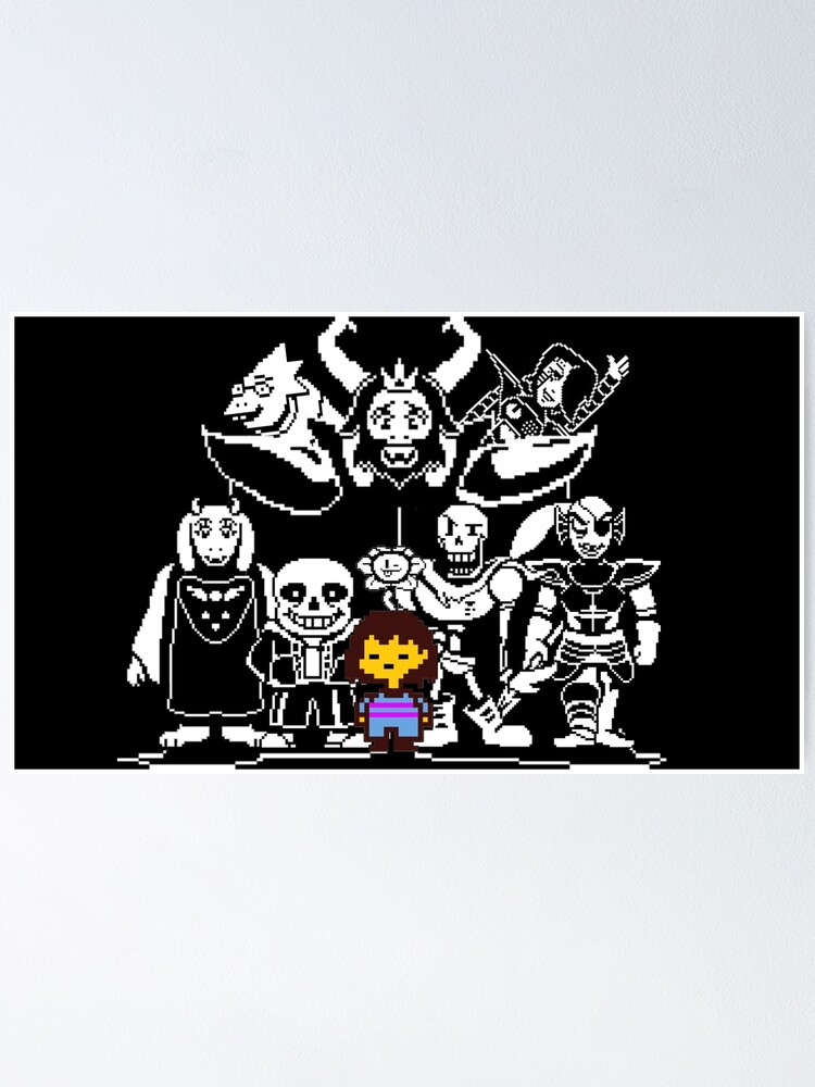 Sans Undertale Photographic Print for Sale by KrakenTShirts