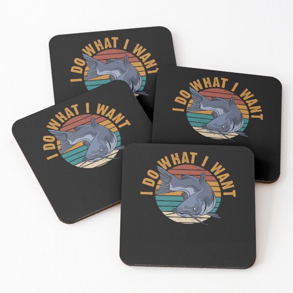 Item preview, I Do What I Want Funny Catfish Fishing Humor For A Catfisher designed and sold by Nessshirts.