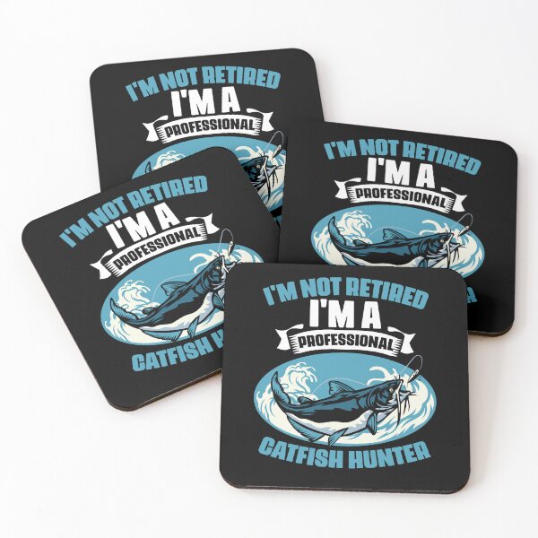 Item preview, I'm Not Retired I'm A Professional Funny Catfish Fisherman designed and sold by Nessshirts.
