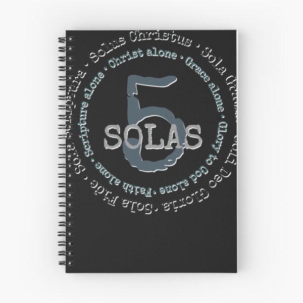 Item preview, Five Solas of the Reformation E designed and sold by strateziele.