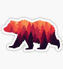 Forest Bear Sticker