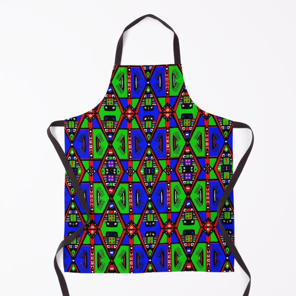 Item preview, African Tribal Patterns Manjak Wax Textile Print  "Cachieu" Gambia Flag colors designed and sold by Tony Cisse.