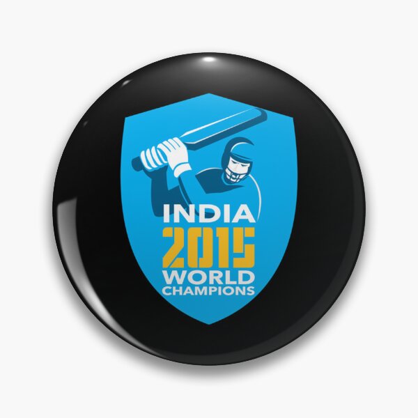 Item preview, India Cricket 2015 World Champions Shield Essential T-Shirt designed and sold by gloria1os.