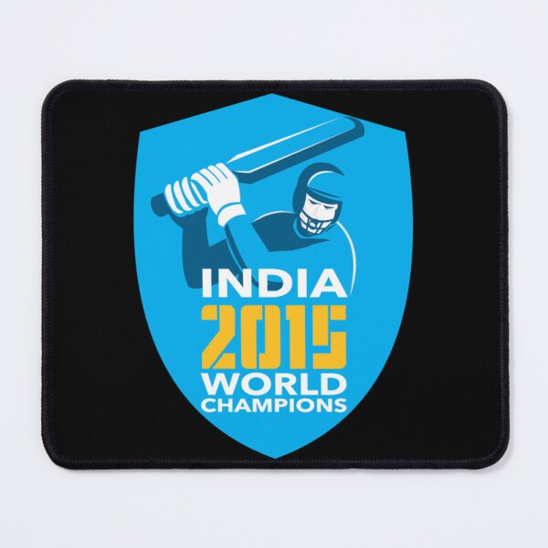 Item preview, India Cricket 2015 World Champions Shield Essential T-Shirt designed and sold by gloria1os.