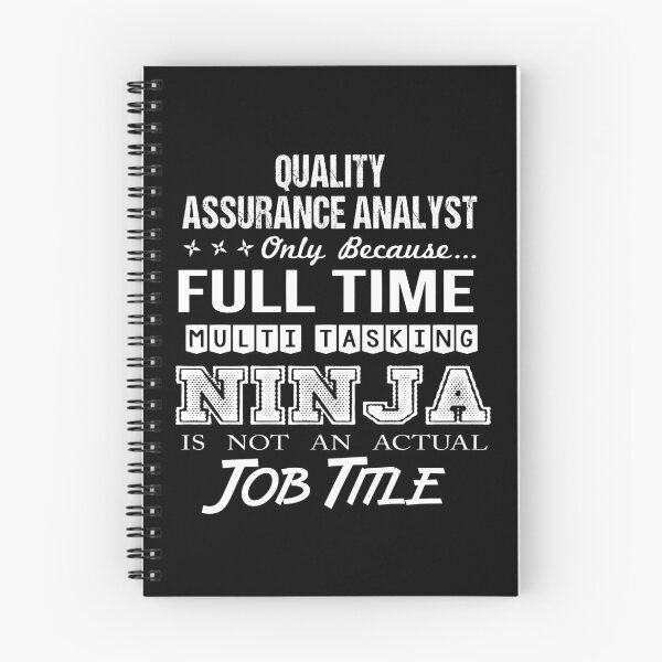 Item preview, Quality Assurance Analyst T Shirt - Multitasking Ninja Job Gift Item Tee designed and sold by watkinsmat.