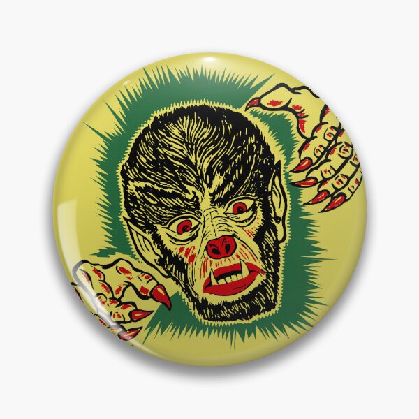 Item preview, Vintage wolfman/werewolf halloween art designed and sold by HereticTees.
