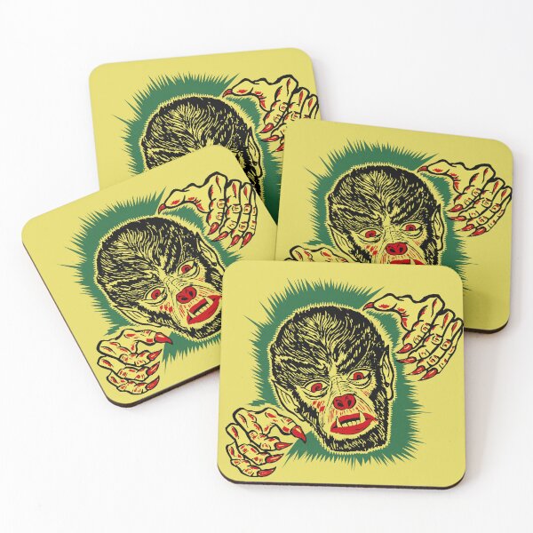 Item preview, Vintage wolfman/werewolf halloween art designed and sold by HereticTees.