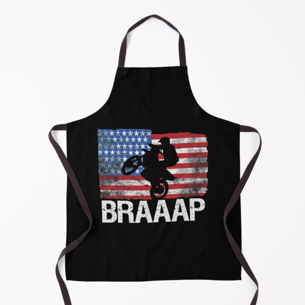 Artikelvorschau, Fantastisches Motocross mit amerikanischer Flagge entworfen und verkauft von RoseWilderCo.