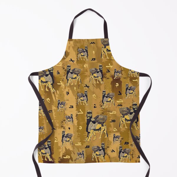 Item preview, Assyrian Lamassu and Alphabet designed and sold by doniainart.