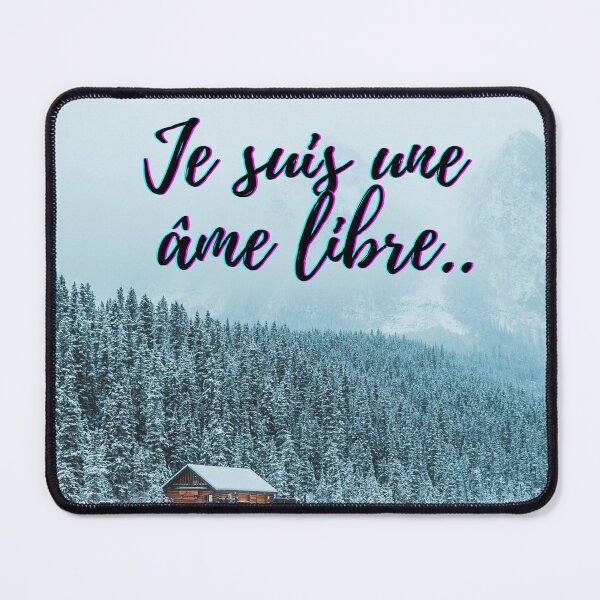 Item preview, I am a free soul - popular french quotes theme gifts designed and sold by RebelliousRosee.