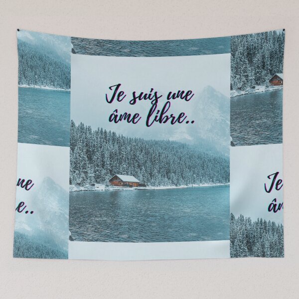 Item preview, I am a free soul - popular french quotes theme gifts  designed and sold by RebelliousRosee.